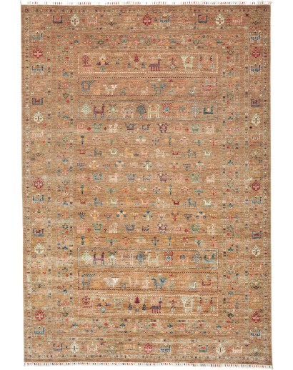 Tappeto Rubin Pakistan marrone bianco 205x296