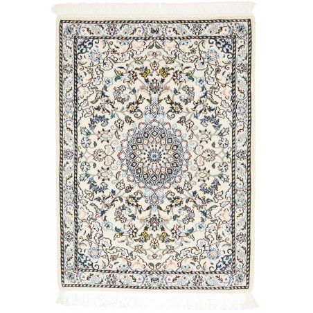Tappeto Nain 9La Persia bianco grigio 66x92