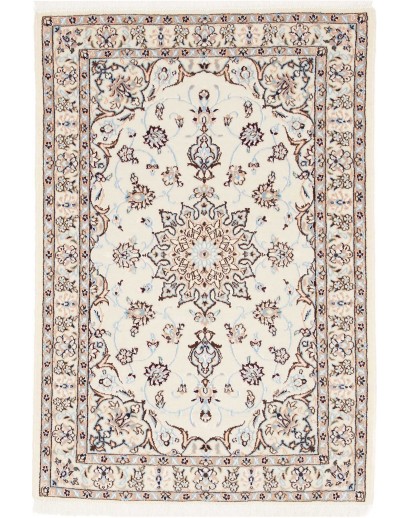 Tappeto Nain 6La Persia bianco grigio 63x93