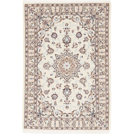 Tappeto Nain 6La Persia bianco grigio 63x93