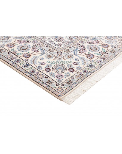 Tappeto Nain 9La Persia bianco grigio 246x348