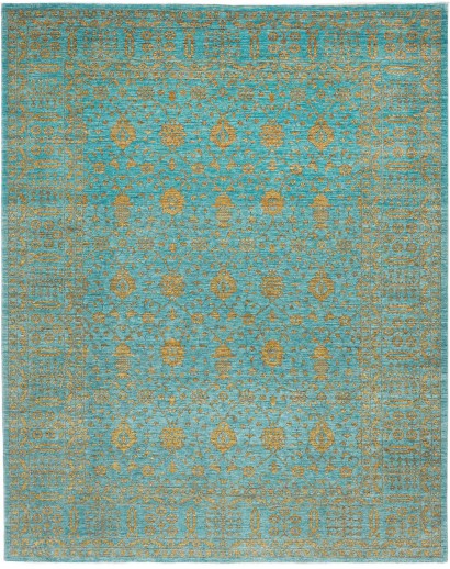 Tappeto Zigler Fine Pakistan grigio blu 246x304