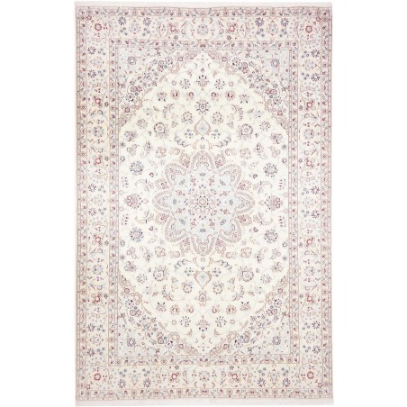 Tappeto Nain 9La Persia bianco grigio 200x305