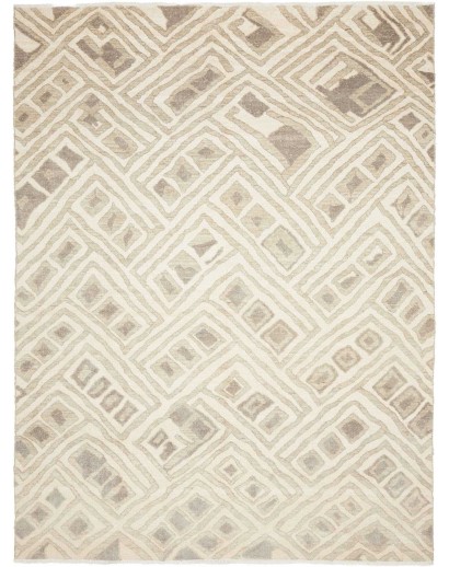 Tappeto African Design Pakistan bianco 237x313