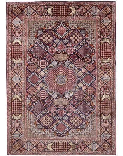 Tappeto Nadjafabad Persia azzurro grigio 305x430