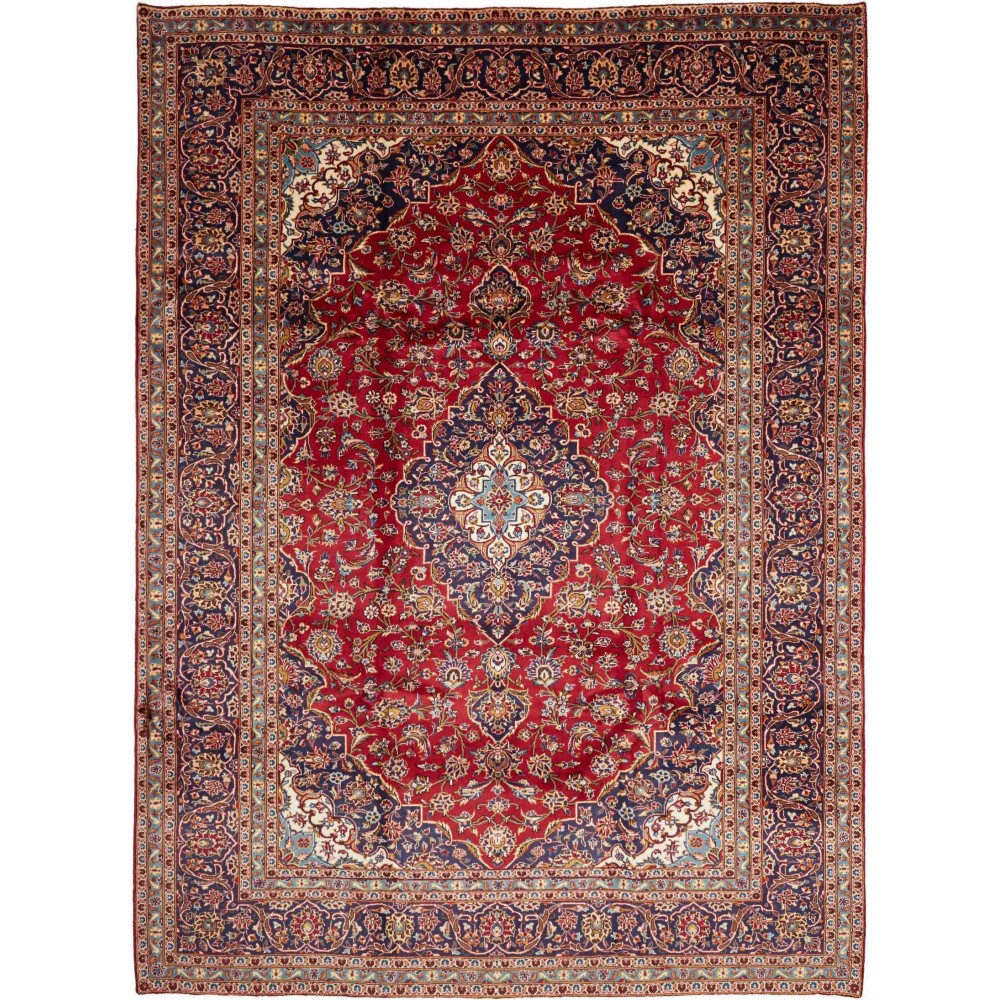 Tappeto Ardakan Persia marrone giallo 254x344