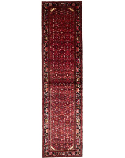 Tappeto Hamadan Persia marrone 120x480