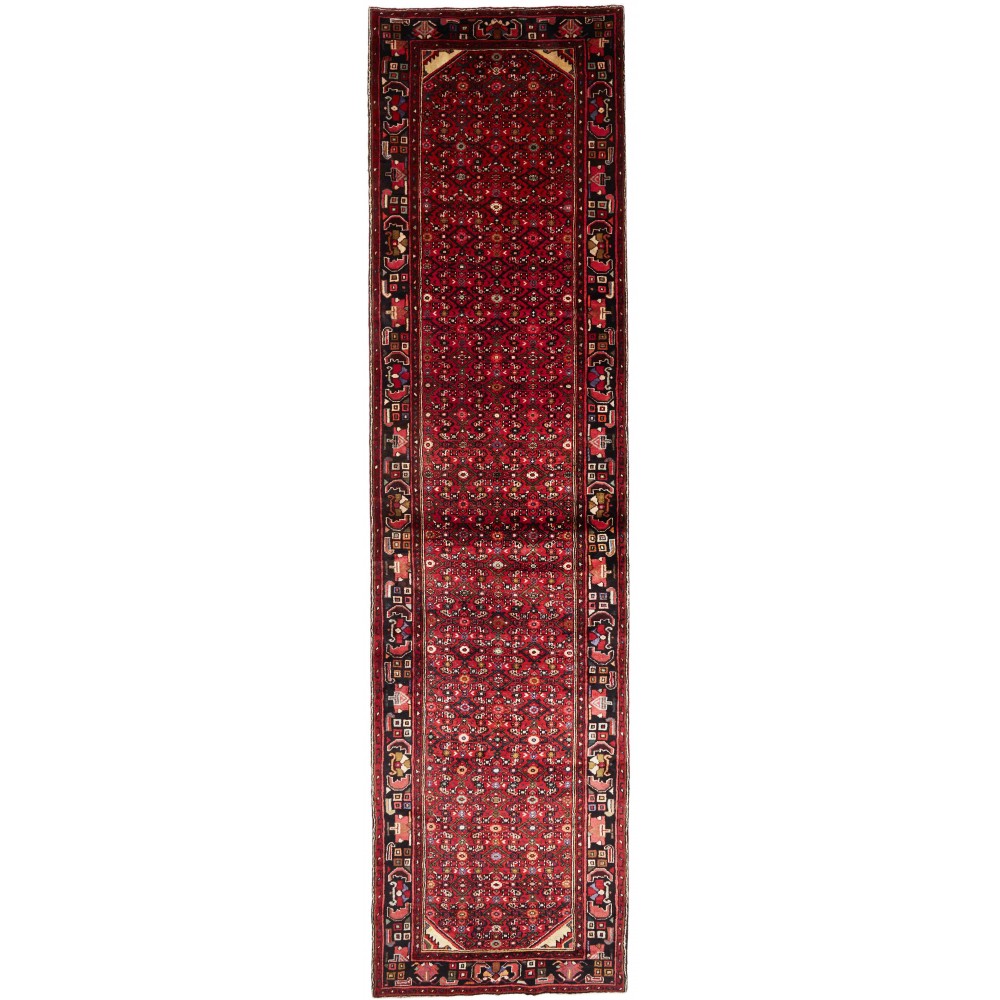 Tappeto Hamadan Persia marrone 120x480