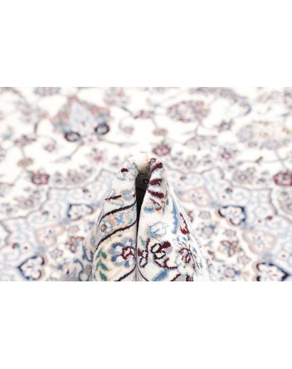 Tappeto Nain 9La Persia bianco grigio 246x348