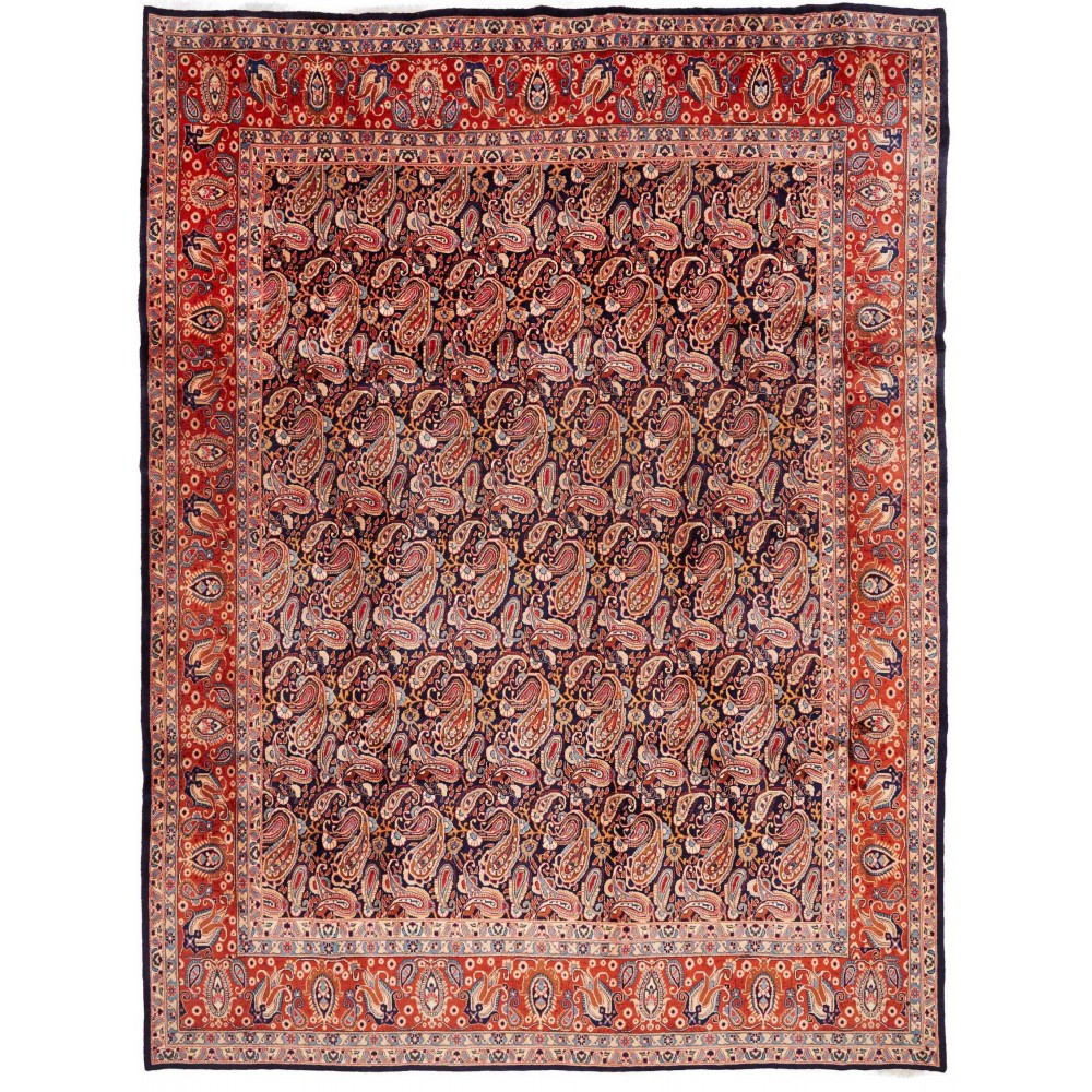Tappeto Kashamr Zirkhaki Persia rosso giallo 295x380