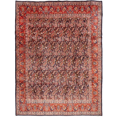 Tappeto Kashamr Zirkhaki Persia rosso giallo 295x380