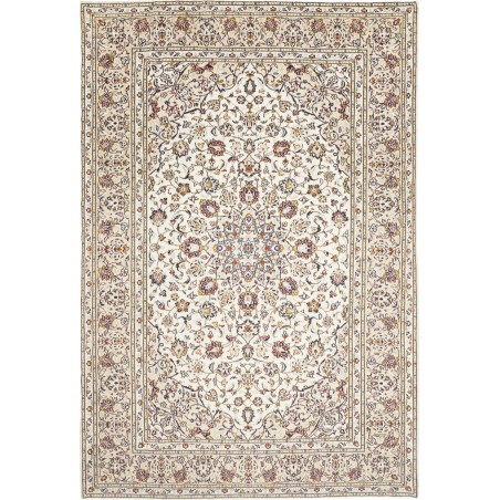 Tappeto Kashan Persia bianco 202x298