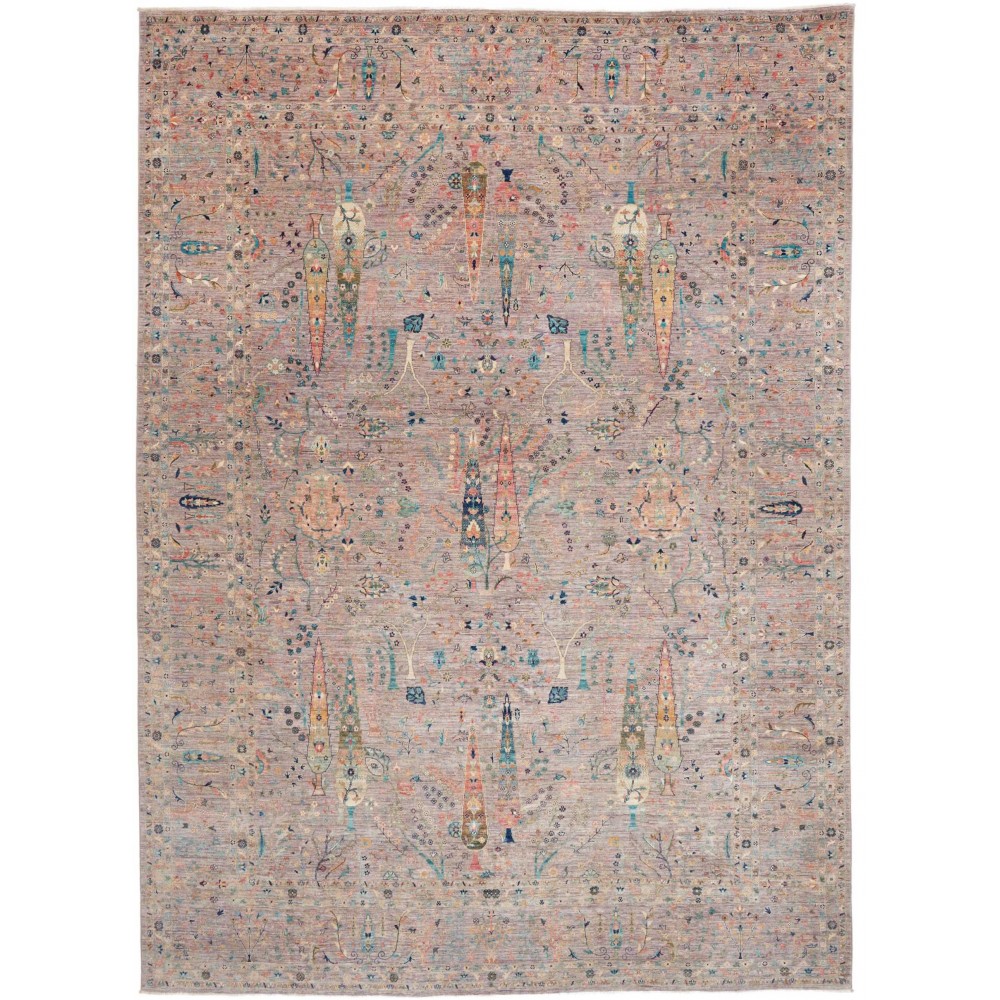 Tappeto Shahi Fine Pakistan marrone 305x419