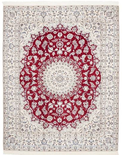Tappeto Nain 9La Persia bianco marrone 208x262