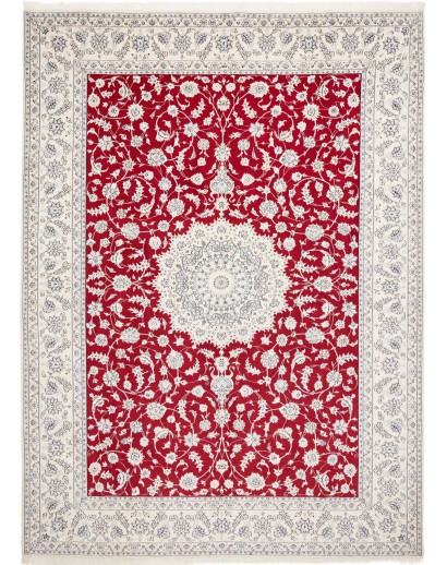 Tappeto Nain 9La Persia bianco grigio 250x340