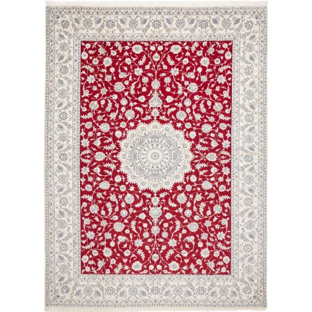 Tappeto Nain 9La Persia bianco grigio 250x340