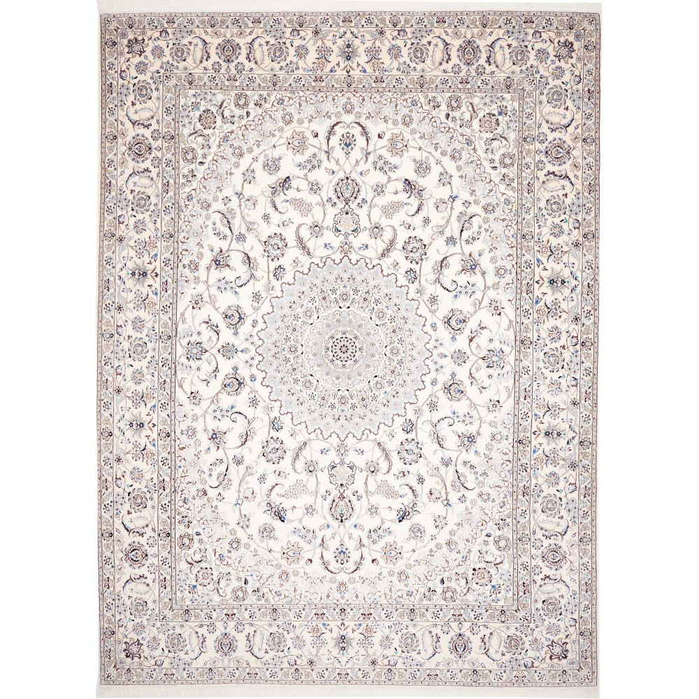 Tappeto Nain 9La Persia bianco 294x400