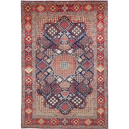 Tappeto Nadjafabad Persia bianco grigio 275x410