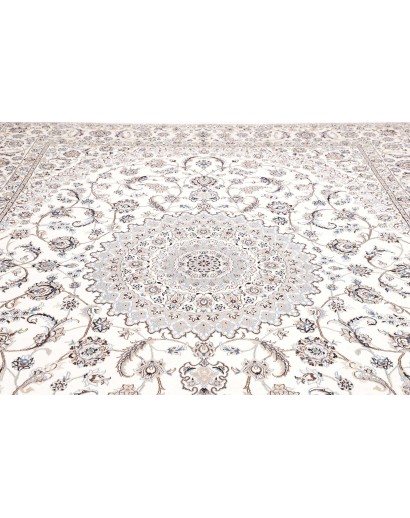 Tappeto Nain 9La Persia bianco 294x400