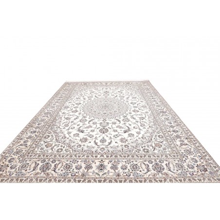 Tappeto Nain 9La Persia bianco grigio 294x406