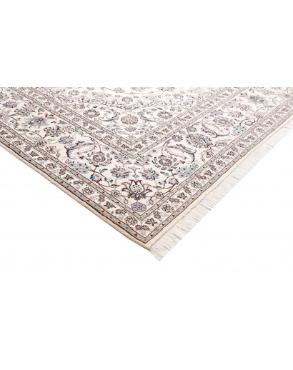Tappeto Nain 9La Persia bianco grigio 294x406