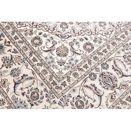 Tappeto Nain 9La Persia bianco grigio 294x406