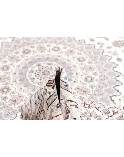 Tappeto Nain 9La Persia bianco grigio 294x406