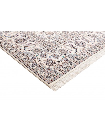 Tappeto Nain 9La Persia bianco azzurro 297x397
