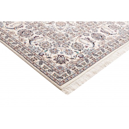Tappeto Nain 9La Persia bianco azzurro 297x397
