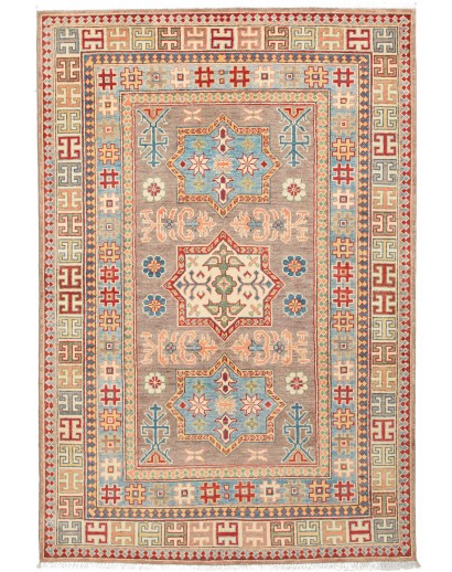 Tappeto Kazak Afghanistan marrone 124x184