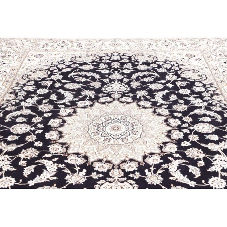 Tappeto Nain 9La Persia grigio blu 246x344