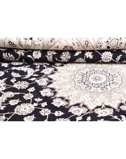 Tappeto Nain 9La Persia grigio blu 246x344