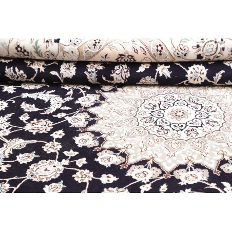 Tappeto Nain 9La Persia grigio blu 246x344