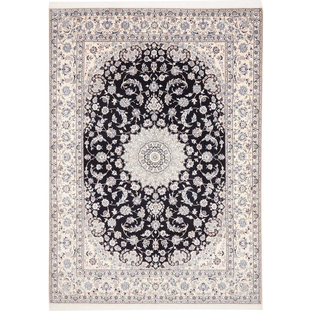 Tappeto Nain 9La Persia grigio 245x343