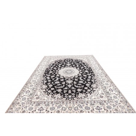 Tappeto Nain 9La Persia grigio 245x343