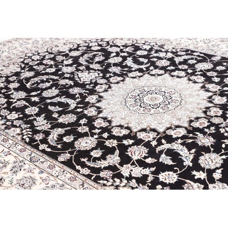 Tappeto Nain 9La Persia grigio 245x343