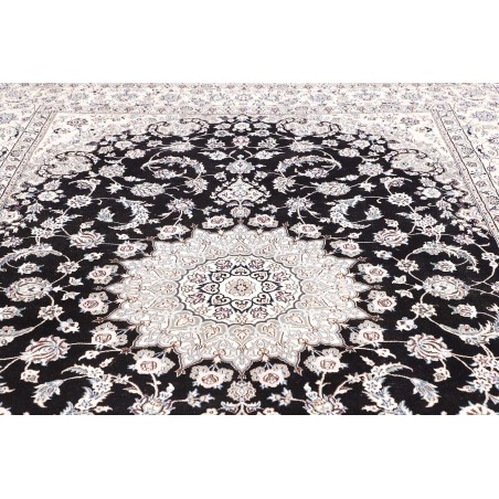 Tappeto Nain 9La Persia grigio 245x343