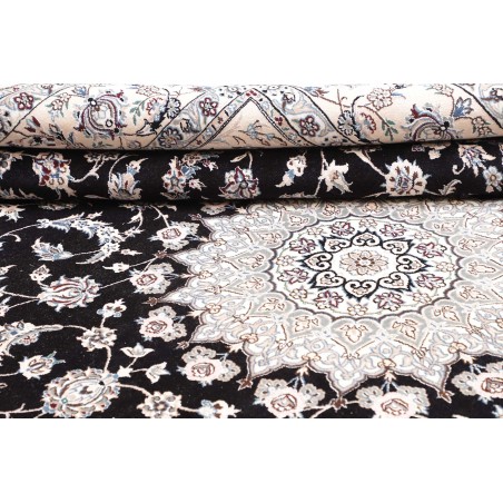 Tappeto Nain 9La Persia grigio 245x343