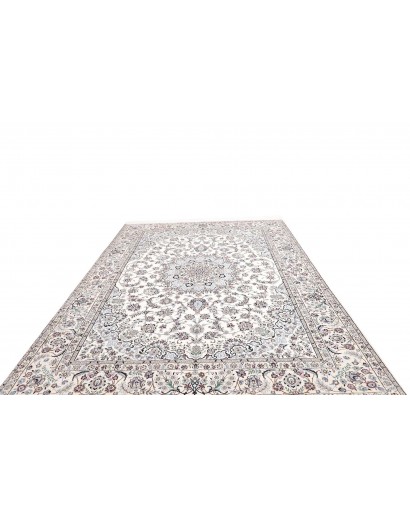 Tappeto Nain 9La Persia bianco azzurro 248x344