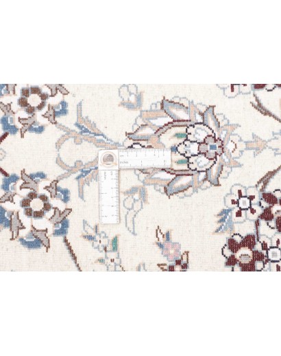 Tappeto Nain 9La Persia bianco azzurro 248x344