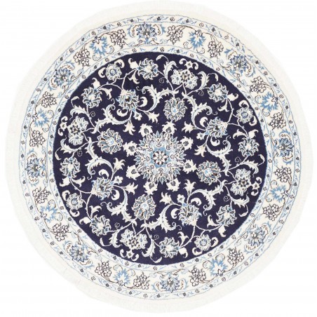 Tappeto Nain Kashmar Persia grigio 150x150