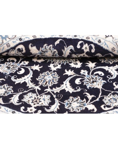 Tappeto Nain Kashmar Persia grigio 150x150