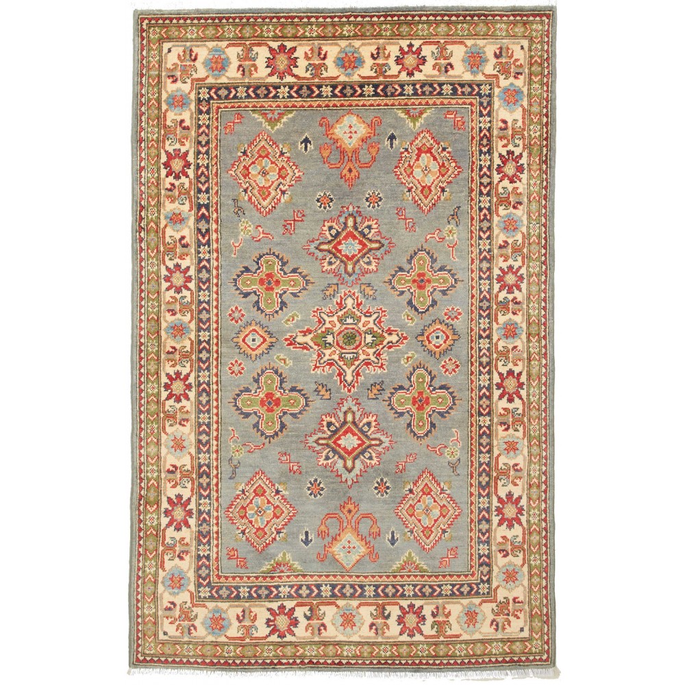 Tappeto Kazak Afghanistan marrone 116x186 Tappeto Kazak Afghanistan marrone 116x186