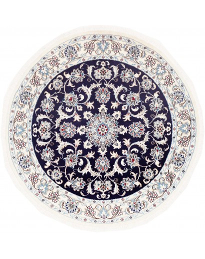 Tappeto Nain Kashmar Persia grigio 150x150