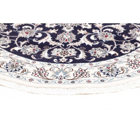 Tappeto Nain Kashmar Persia grigio 150x150