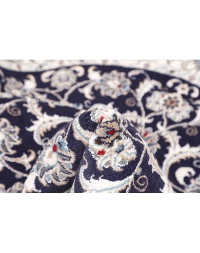 Tappeto Nain Kashmar Persia grigio 150x150