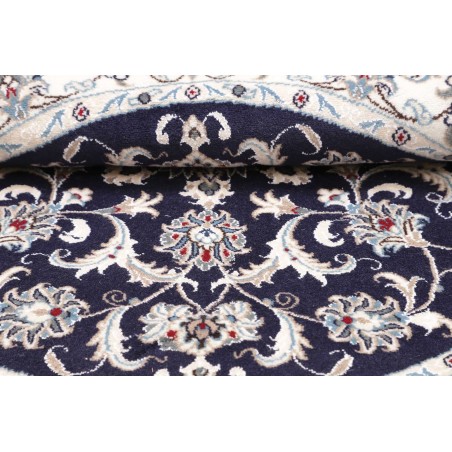 Tappeto Nain Kashmar Persia grigio 150x150