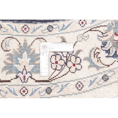 Tappeto Nain Kashmar Persia grigio 150x150