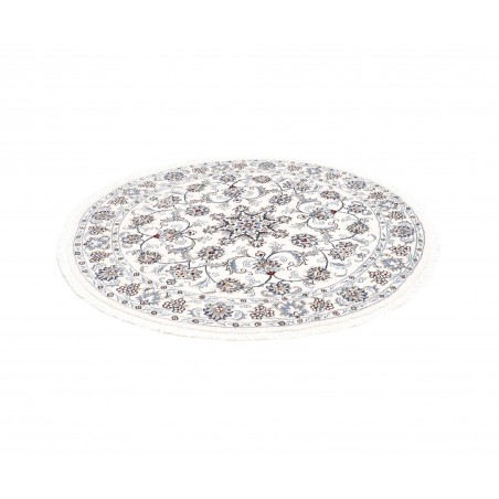 Tappeto Nain Kashmar Persia beige grigio 150x150