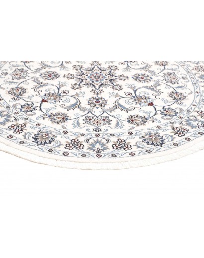 Tappeto Nain Kashmar Persia beige grigio 150x150